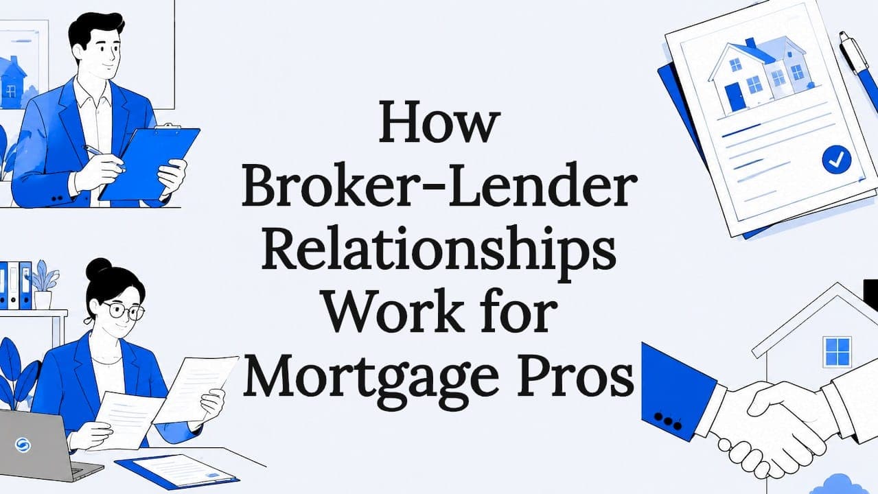 How Broker-Lender Relationships Work for Mortgage Pros