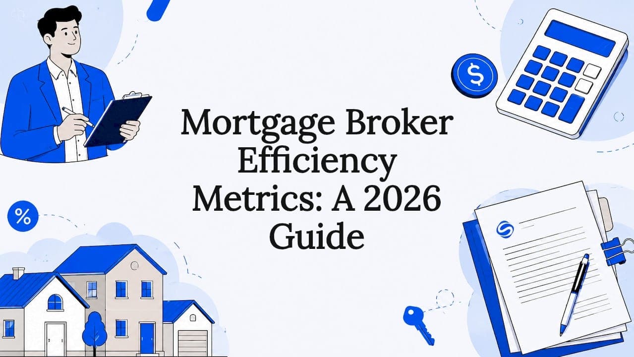 Mortgage Broker Efficiency Metrics: A 2026 Guide