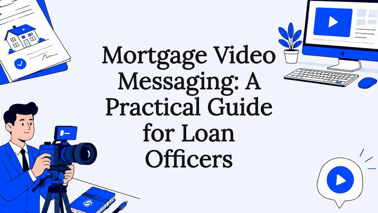 Mortgage Video Messaging: A Practical Guide for Loan Officers