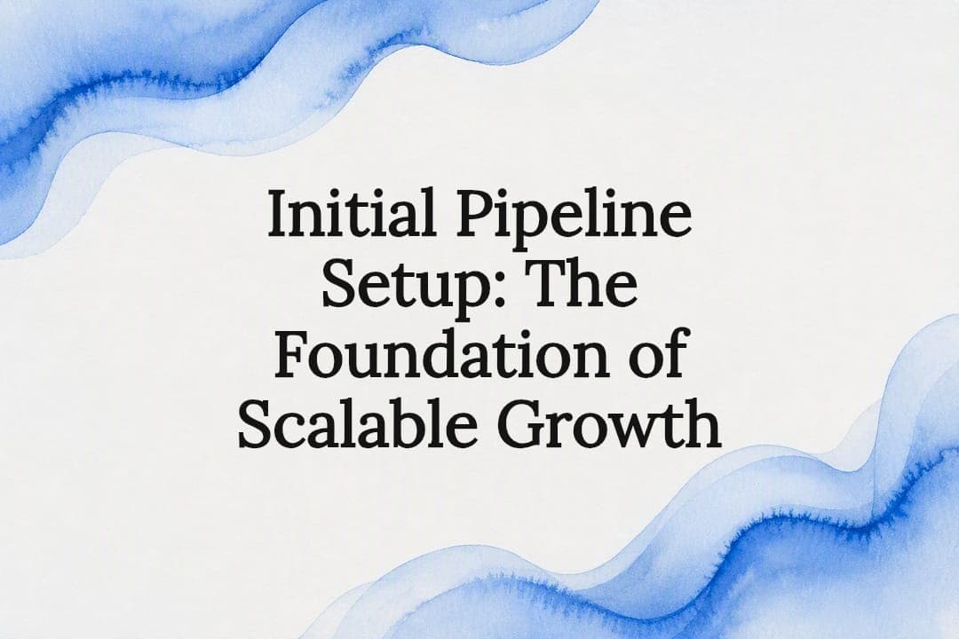 Initial Pipeline Setup: The Foundation of Scalable Growth